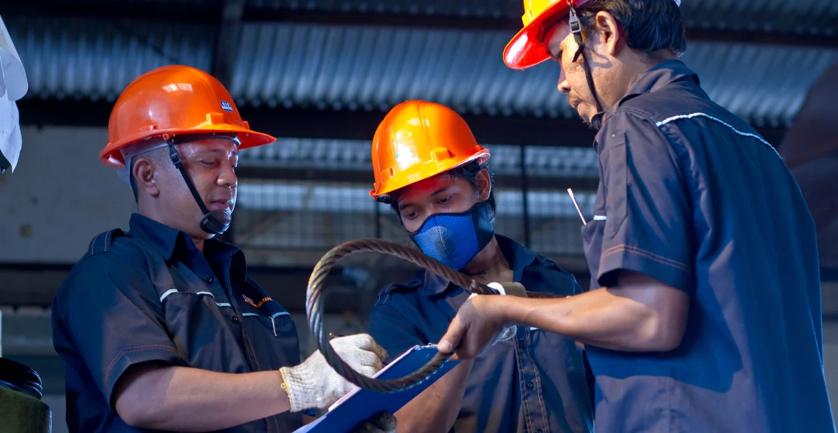 memperpanjang usia pemakaian wire rope